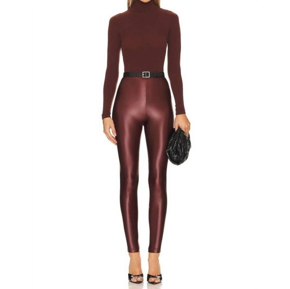 Commando Matte Metallic Legging Copper  Revolve Women's M - Picture 1 of 7